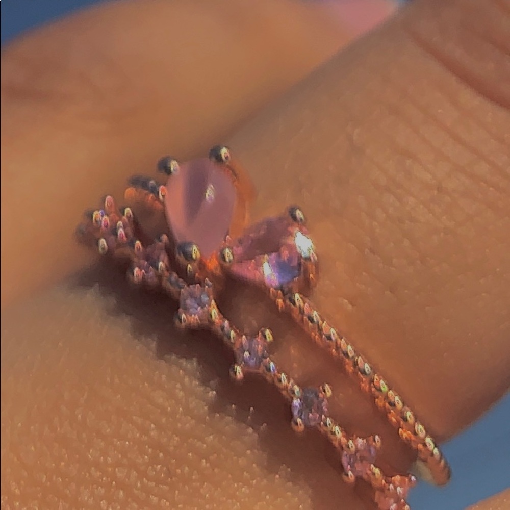 A crystal ring!